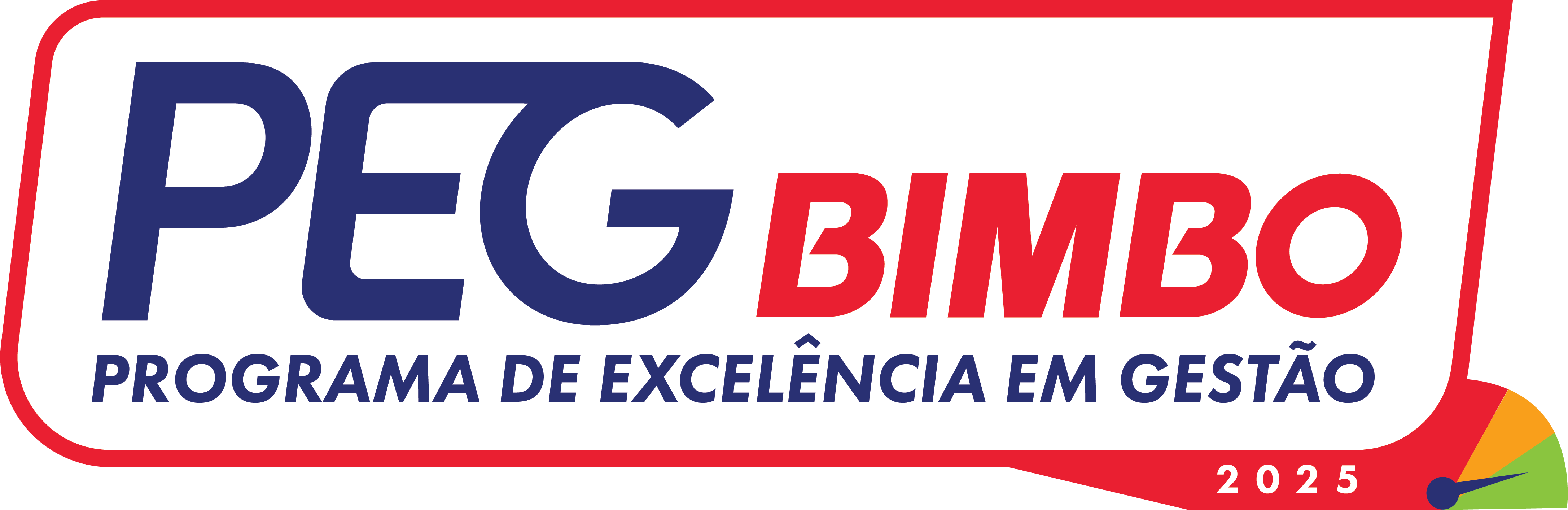 Logotipo do PEG Bimbo Brasil
